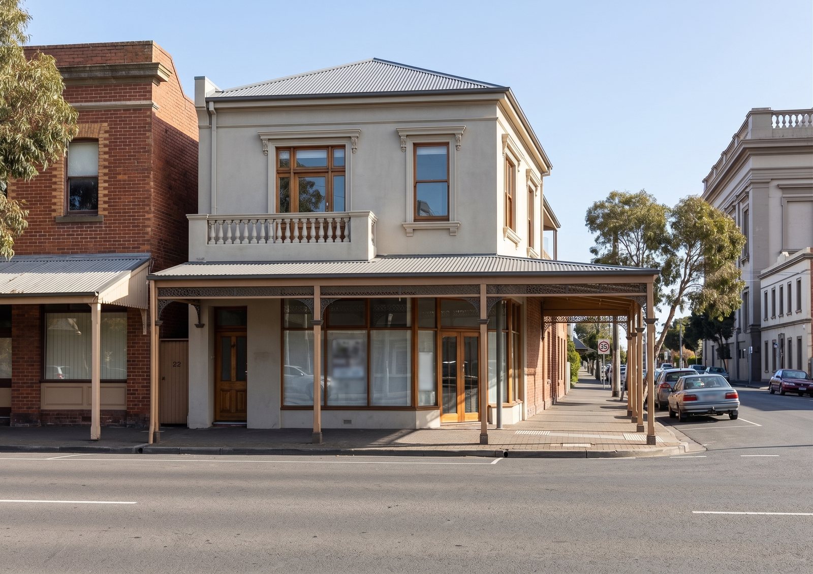 Murray Street, Colac: Concept visualisation of the Murray Street frontage, from the floor plan
